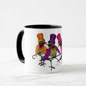 Mug Funky Bird Boogie Party (Devant gauche)