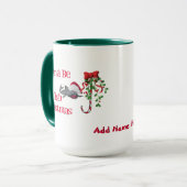 Mug Funky Christmas Fishing ♫ Catfish Christmas (Devant gauche)