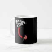 Mug Funky Destinataire Transplant de rein (Devant gauche)