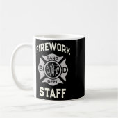 Mug Funky Firework Personnel 4 juillet Team Safety Dir (Gauche)