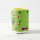 Mug Funky Fun Zombie Antidote Shhh... Pas de discussio (Centre)