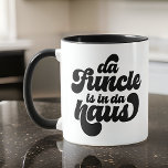 Mug Funky Funny Simple Vintage Retro<br><div class="desc">Ce design simple et vintage est composé d'une typographie de script ludique.</div>