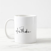 Mug Funky Heartbeat Volant de badminton Sports (Gauche)