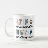 Mug Funky Pregnancy Faire-part Fur Mama (Gauche)