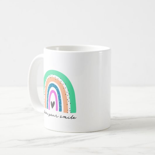 Mug Funky Rainbow Love (Devant gauche)
