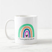 Mug Funky Rainbow Love (Gauche)