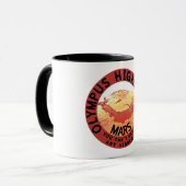 Mug Funky Red Black Orange White Olympus High School (Devant gauche)