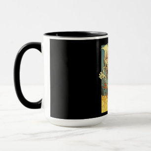Mug Funky Toilet Papier Monster Style Japonais