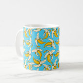 Mug Funky Tropical Banana Motif Fruit tendance Imprime (Devant gauche)