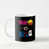 Mug Funky Trumpkin Vs Boo Biden Classe Design Hallowee (Gauche)