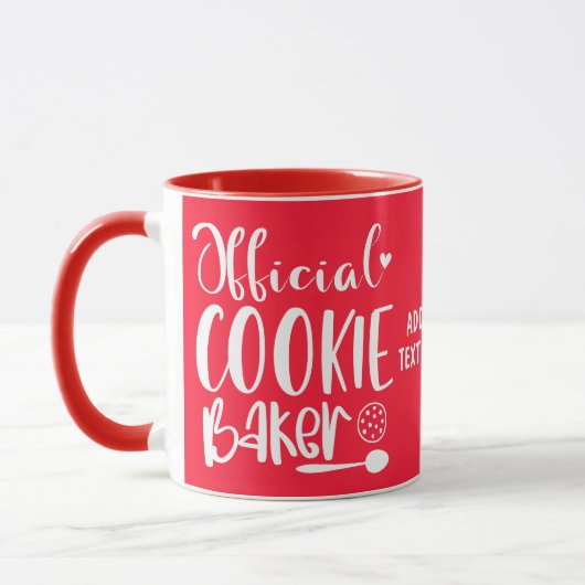 Mug Funky Valentine Official Cookie Baker (Gauche)