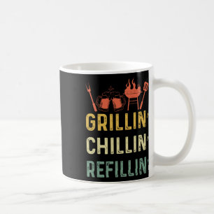Mug Funky Vintage Grill Papa - Grillades Recharge de r