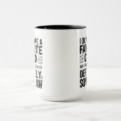 Mug FunMon Enfant Préféré Le Plus Définitivement Mon F (Centre)