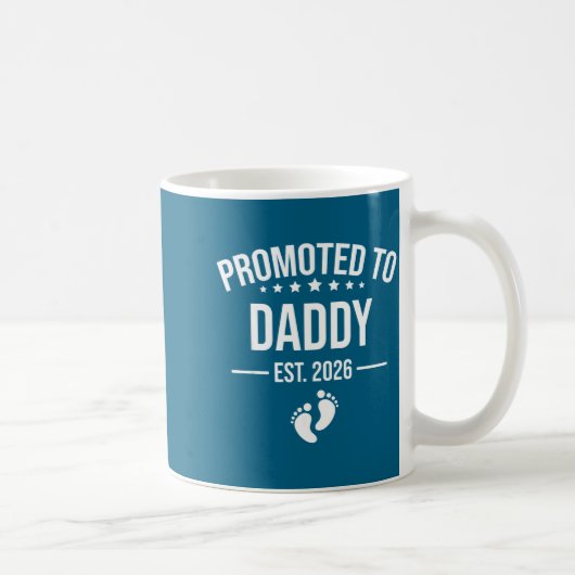 Mug Funny 1st Time Dad Est 2026 New Dad New First Fath (Droite)