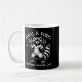 Mug Funny 40th Birthday Est 1986 Feral &amp; Forty Rac (Gauche)