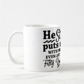 Mug Funny 50e anniversaire de Mariage (Gauche)