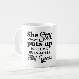 Mug Funny 50e anniversaire de Mariage