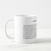Mug Funny 50e Personnalisé 'Quand j'étais ton âge' Din (Gauche)