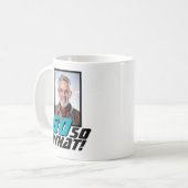 Mug Funny 60 so what Quote Photo 60th Birthday (Devant gauche)