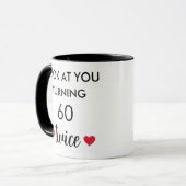 Mug Funny 60th Birthday  (Devant gauche)