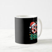 Mug Funny 67 Bruh Christmas Design Meme Lights Candy C (Devant droit)