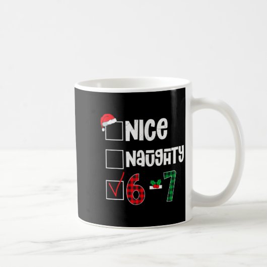 Mug Funny 67 Christmas Meme Six Seven Xmas 6-7 Boys Ki (Droite)