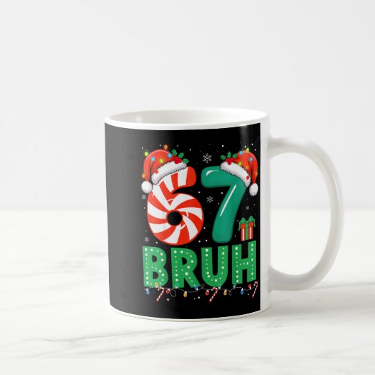 Mug Funny 67 Christmas Pajama Xmas Six Seven Meme 6-7  (Droite)