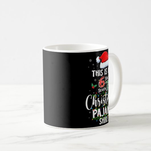Mug Funny 67 Christmas Pajamas Shirt Six Seven Meme Br (Devant droit)