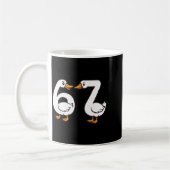 Mug Funny 67 Goose Silly Brain Rot Teacher Gen Alpha S (Gauche)