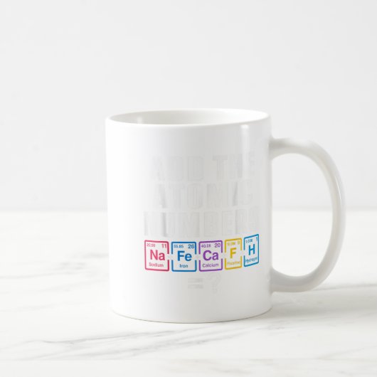 Mug Funny 67 Six Sept Mèmes Éléments Matchants Périodi (Droite)