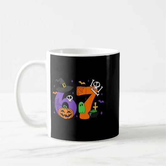 Mug Funny 67 Six Seven Halloween Meme Gen Alpha  (Gauche)