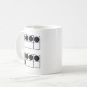 Mug Funny 6 7 Number Teachers Students Six Seven Meme  (Devant gauche)