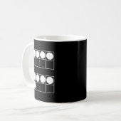 Mug Funny 6 7 Number Teachers Students Six Seven Meme  (Devant gauche)