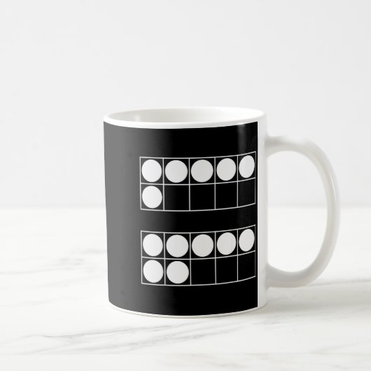 Mug Funny 6 7 Number Teachers Students Six Seven Meme  (Droite)