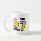 Mug Funny 6 7 Six Seven Pencil Teacher Middle High Sch (Gauche)