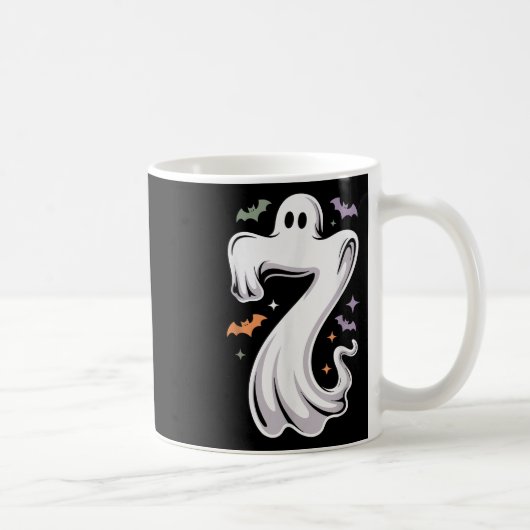 Mug Funny 7 Ghost Meme Halloween Costume Matching Desi (Droite)