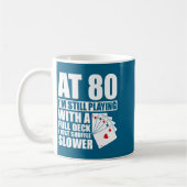 Mug Funny 80th Birthday Ker Player 80 Year Old  (Gauche)