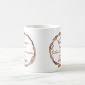 Mug Funny A Yawn est un cri silencieux pour le café (Centre)