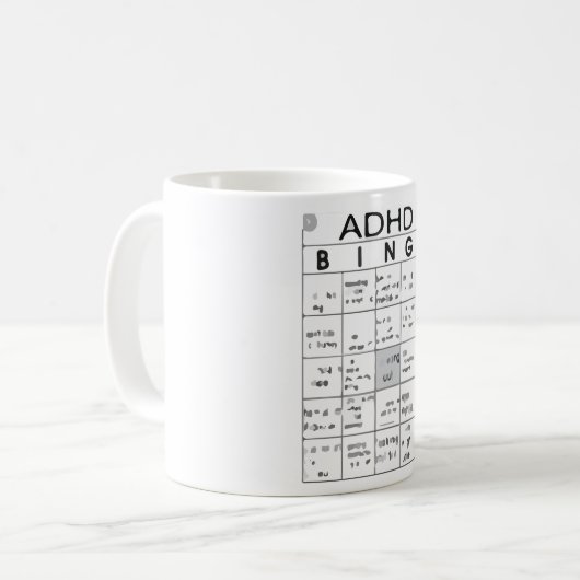 MUG FUNNY ADHD (Devant gauche)