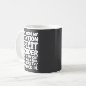 Mug Funny Adhd Quote Ask Me About My Attention Deficit (Devant gauche)