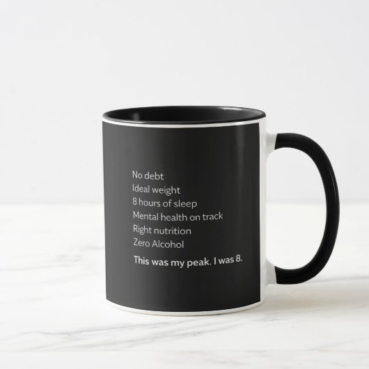 Mug Funny Adulting Getting Older Humor  (Droite)