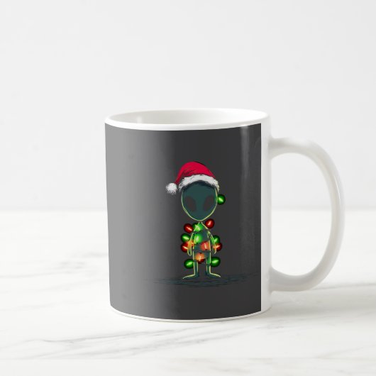 Mug Funny Alien Christmas Graphics Lights Lover Extrat (Droite)