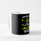 Mug Funny Allotissement jardinage (Devant gauche)