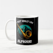 Mug Funny Alphorn  (Gauche)