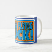 MUG FUNNY ANGRY DUCK 4X4 DUCKING DESIGN (Devant droit)