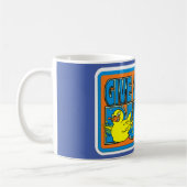 MUG FUNNY ANGRY DUCK 4X4 DUCKING DESIGN (Gauche)