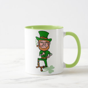 Mug Funny Angry Lucky Irish Leprechaun