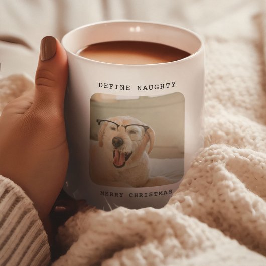 Mug Funny Animal de compagnie 'Define Naughty' 2 Photo