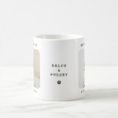 Mug Funny Animal de compagnie 'Define Naughty' 2 Photo (Centre)