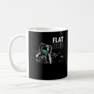 Mug Funny Astronaut Flat Earth Conspiration Théorie Hu